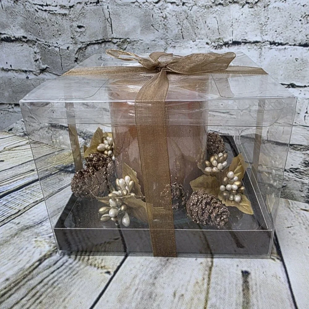 Pier 1 Imports Holiday Memories Candle Gift Set Amber Musk